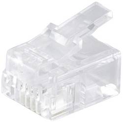 Shiverpeaks Shiverpeaks BASIC-S Netzwerk Modular-Stecker RJ11 6polig, 4 Kontakte belegt, vergoldete Kontakte VE 10 BS72040-10 Stecker, gerade Polzahl Sensoren
