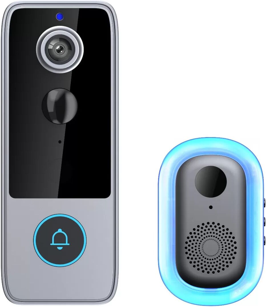 INF Smarte HD Drahtlose Video Türklingel (M21) mit 32GB TF-Karte - Fernüberwachung & Zwei-Wege-Audio