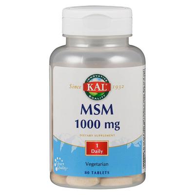 MSM 1000 mg KAL Tabletten 80 St