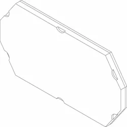 Abdeckung (Wärmetauscher) cover heat exchanger - 87186664010