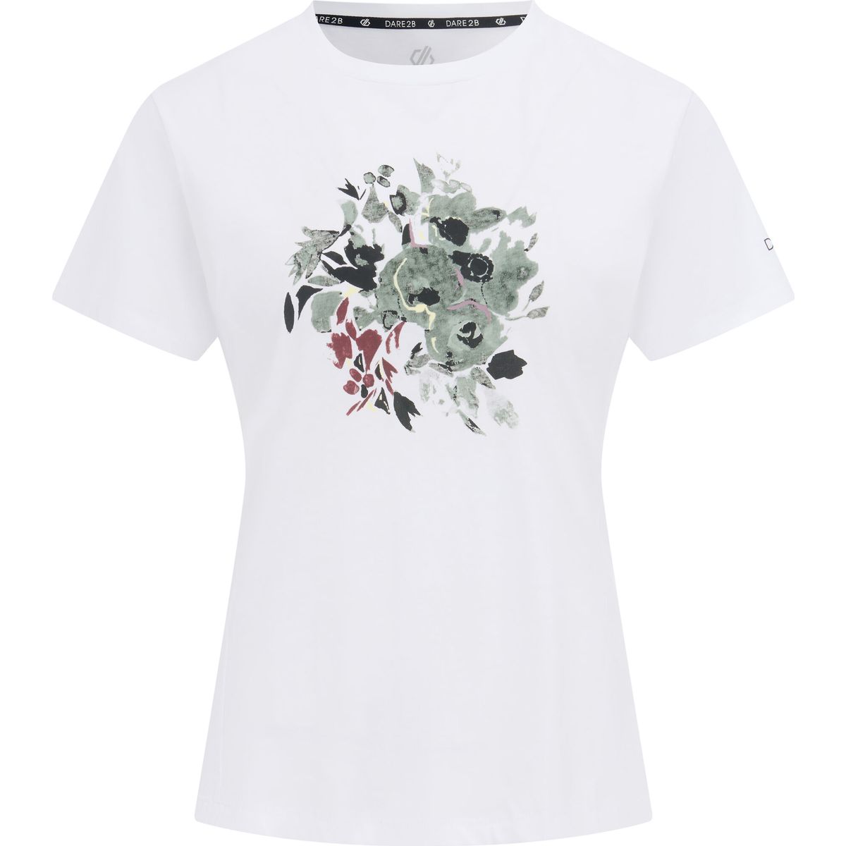 Dare2b Tranquility III Tee white/white (2H9) 16 DWT792-2H9-16