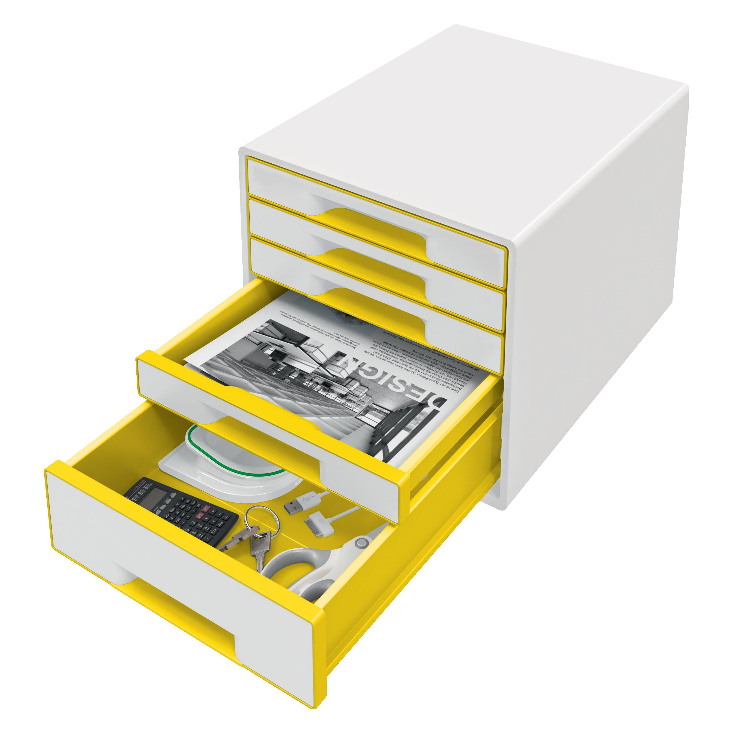 Leitz WOW CUBE - Schubladenbox (A4) (5214-20-16)