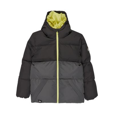 Snowboardjacke QUIKSILVER "Final Word", Jungen, Gr. 16, braun (tarmac), Obermaterial: 100% Polyester., Jacken Snowboardjacke