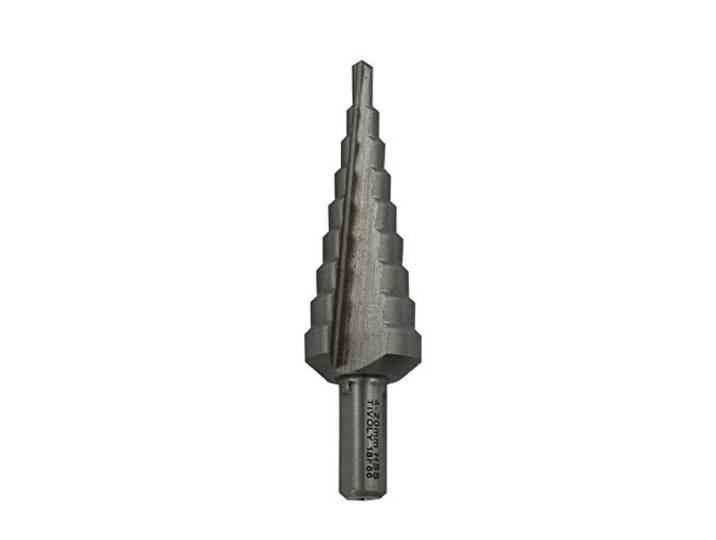 Foret HSS conique étagé Goujures droites T Line Ø 4>20Mm