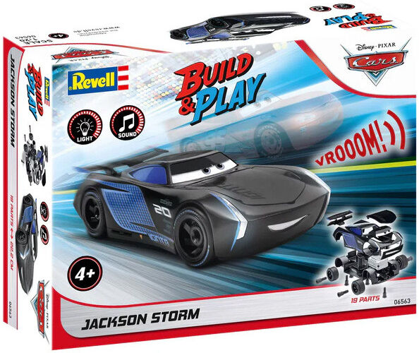 Maquette Build & Play Jackson Storm Disney Cars Echelle 1:20 Level 1 - Revell