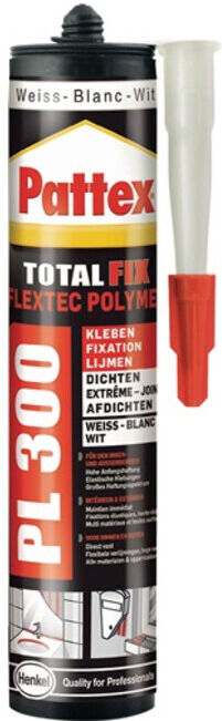 Colle de montage Flextec PL 300 beige 410 g cartouche PATTEX ; Henkel (PPL3B)