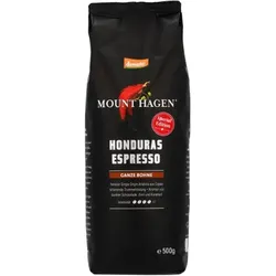 Mount Hagen Espresso Honduras, ganze Bohne demeter 500g