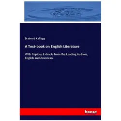 A Text-book on English Literature, Schulbücher von Brainerd Kellogg