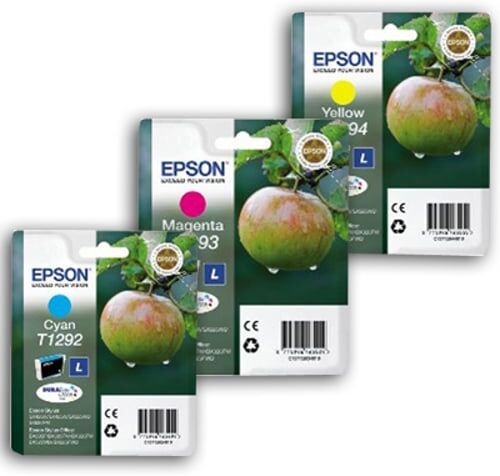 Epson Pack Ahorro T1296 3 x Colores (T1292 + T1293 + T1294)