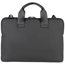 Tucano Gommo Slim Tasche für Notebooks 13 - 15 Schwarz Notebook bis 15 (15", Apple), Notebooktasche, Schwarz