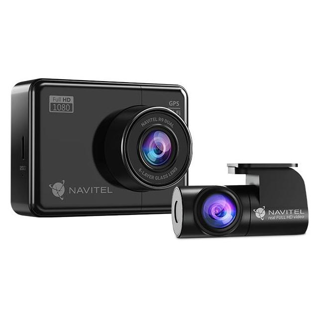 Navitel R9 Dual (Bluetooth, Eingebautes Display, Eingebautes Mikrofon, GPS-Empfänger, WLAN, Full HD) (8594181745208)