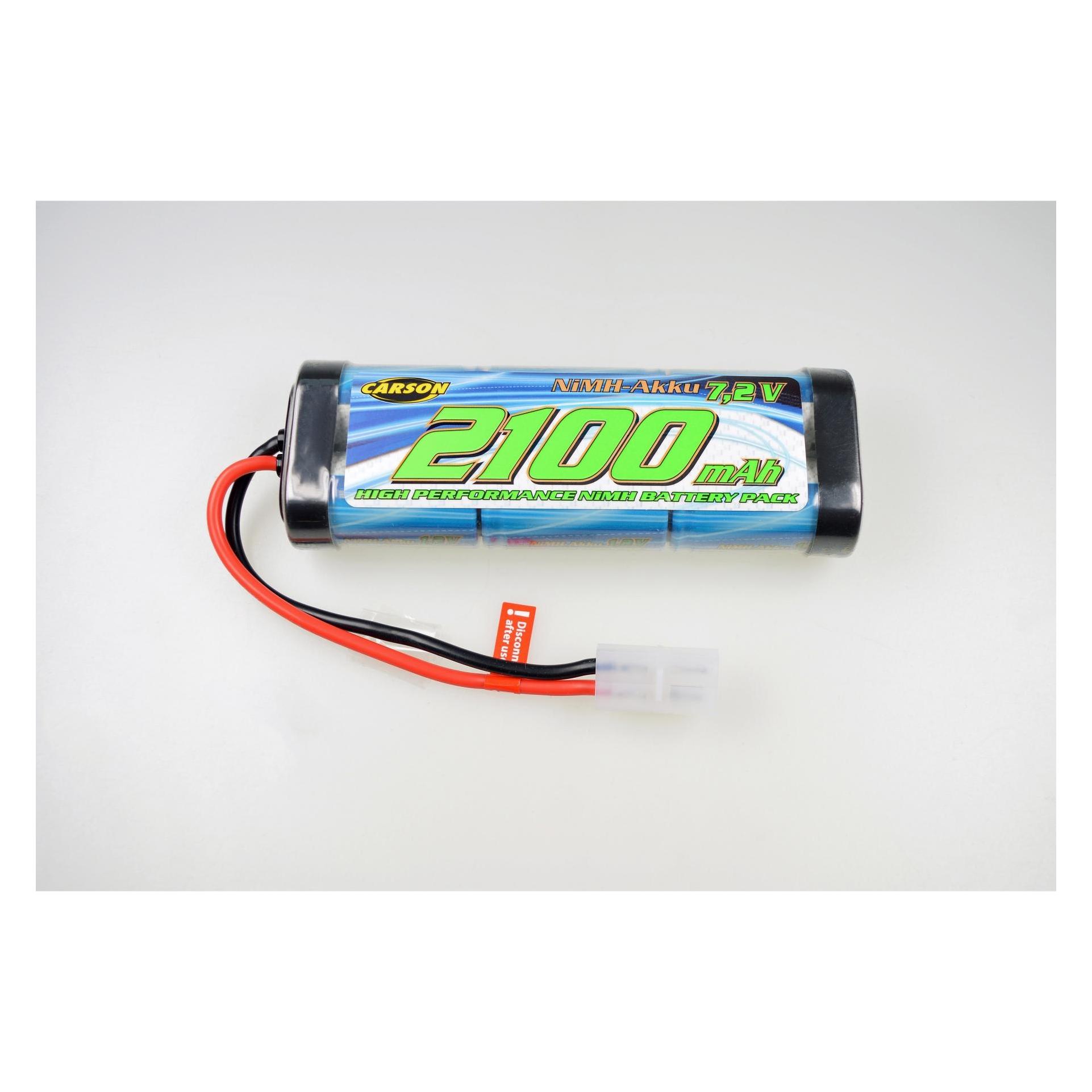 Carson 7,2V/2100mAh NiMH Race Akku TAM (2100 mAh, 7.20 V) (500608270)