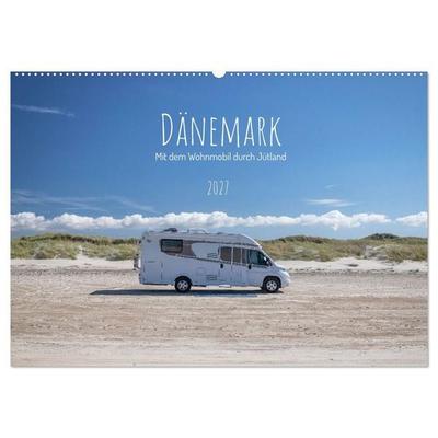 Dänemark - Mit dem Wohnmobil durch Jütland (Wandkalender 2027 DIN A2 quer), CALVENDO Monatskalender