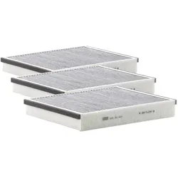 3x Filter Innenraumluft MANN-FILTER CUK 25 007 für Ford Volvo C-Max II Grand