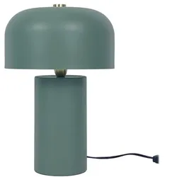 Relaxdays Tischlampe Pilz Grün