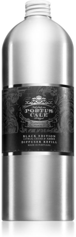 Castelbel Portus Cale Black Edition recharge pour diffuseur d'huiles essentielles 900 ml