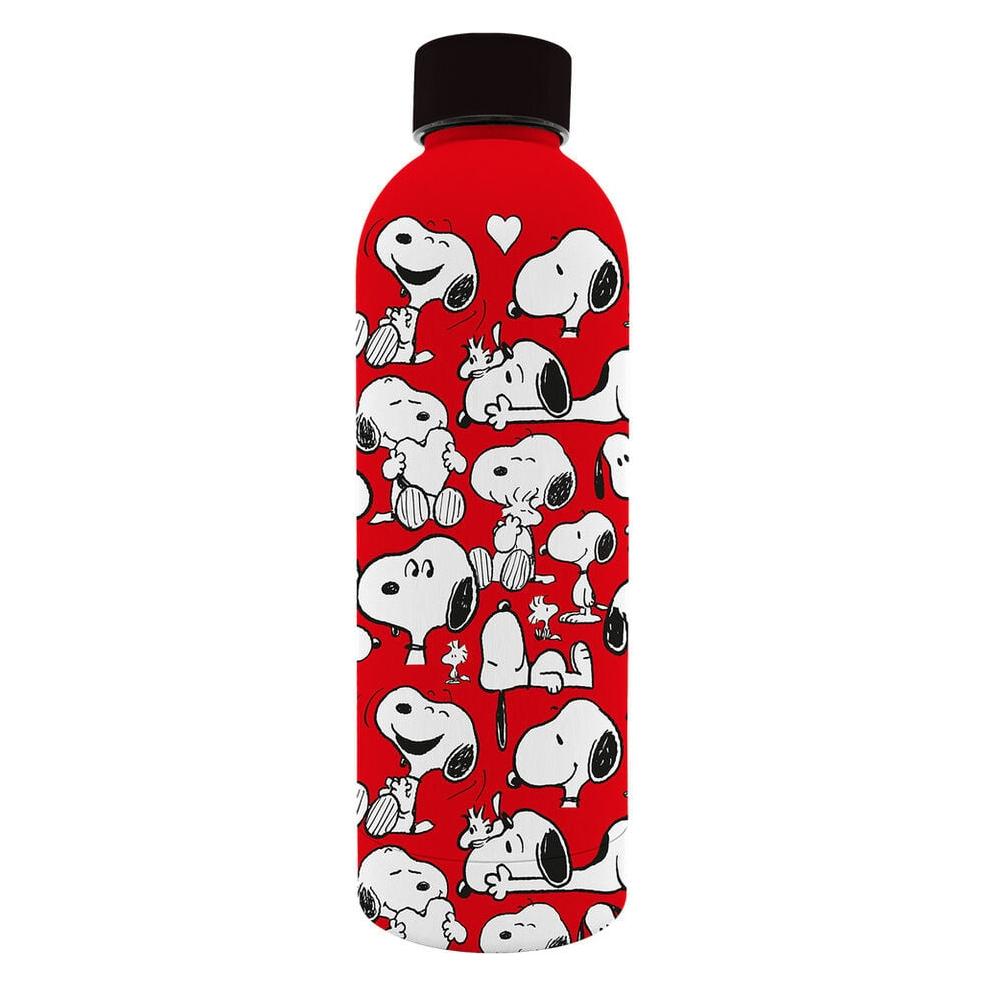 Kids Licensing Peanuts Snoopy stainless steel soft touch water bottle 800ml (0.80 l) (PT00008)