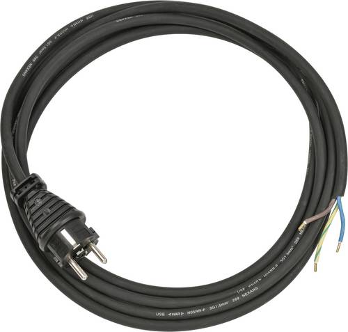 Brennenstuhl 1160330 Strom Anschlusskabel Schwarz 3.00m