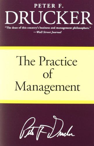 Drucker, Peter F. - The Practice of Management - Preis vom 30.09.2026 22:30:23 h