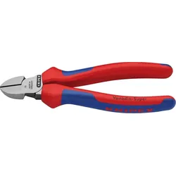 KNIPEX Seitenschneider 140mm Mehrkomponenten-Hülle schwarz atramentiert 70 02 140