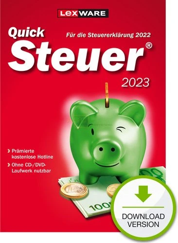 Lexware QuickSteuer 2023 - German Elektronisk