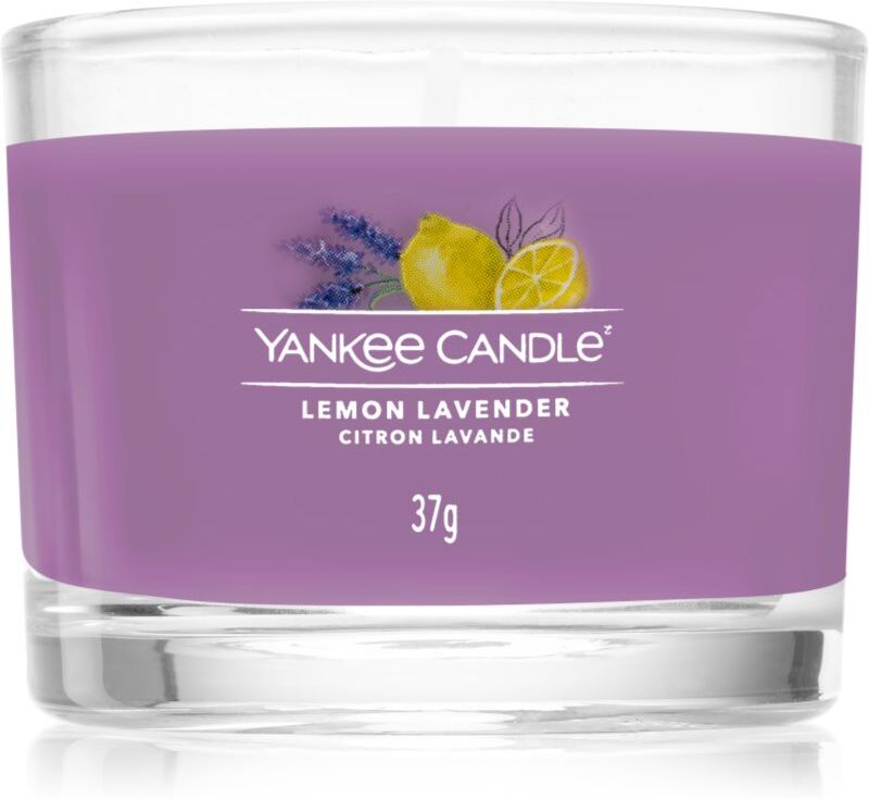 Yankee Candle Lemon Lavender votive candle glass 37 g