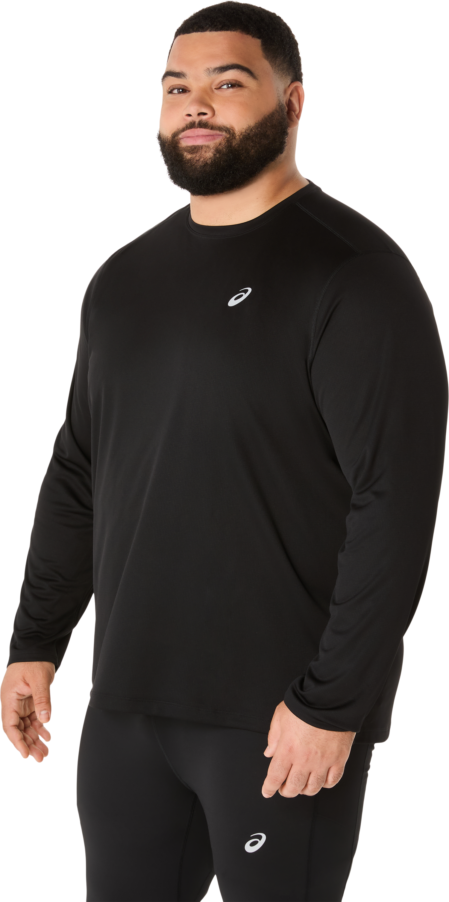 Laufshirt ASICS "ASICS CORE LS TOP", Herren, Gr. XL, schwarz (performance schwarz), Obermaterial: 100% Polyester, Shirts Laufshirt, Schnelltrocknend, Reflektierend, Leicht performance schwarz XL