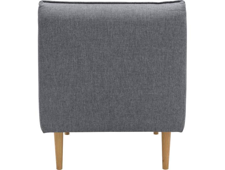 Sofaelement DOMO COLLECTION Filho, erweiterbar, B/T/H 70/82/81cm, Sessel, Einzelelement , grau (anthrazit), B:70cm H:81cm T:82cm, 88% Olefin, 12% Polyethylene, Polsterelemente, Sofaelement, Polstermöbel für Terrasse, Garten und Balkon, speziell für Outdoor