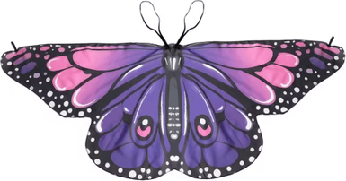 Inspire Picks Butterfly Wings Fairy Cape For Girls Dress Up & Costume Play 4
