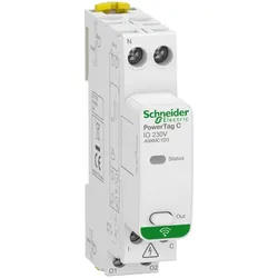 Schneider Electric A9XMC1D3 PowerTag C IO 230V, dig. Eing. u. Ausg, Funkübertr. an Wiser IP / PowerTag Link