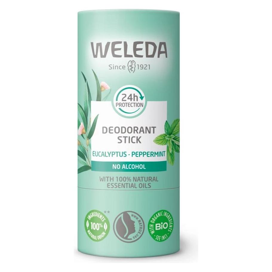 Weleda Deodorant Stick Eukalyptus Pfefferminz - 50 g (Stick, 50 g) (106080)