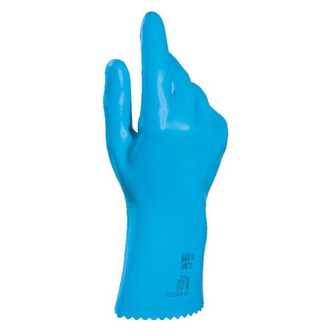 Mapa Professional Chemikalienschutzhandschuhe 34300329 Latex Blau (9) (34300059)