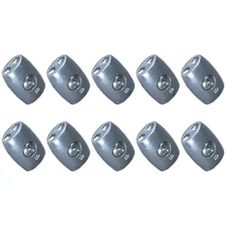 Electra Seilverbinder Eiform, 10er Set - Verbindung für Elektroseile von 4 bis 6,5mm