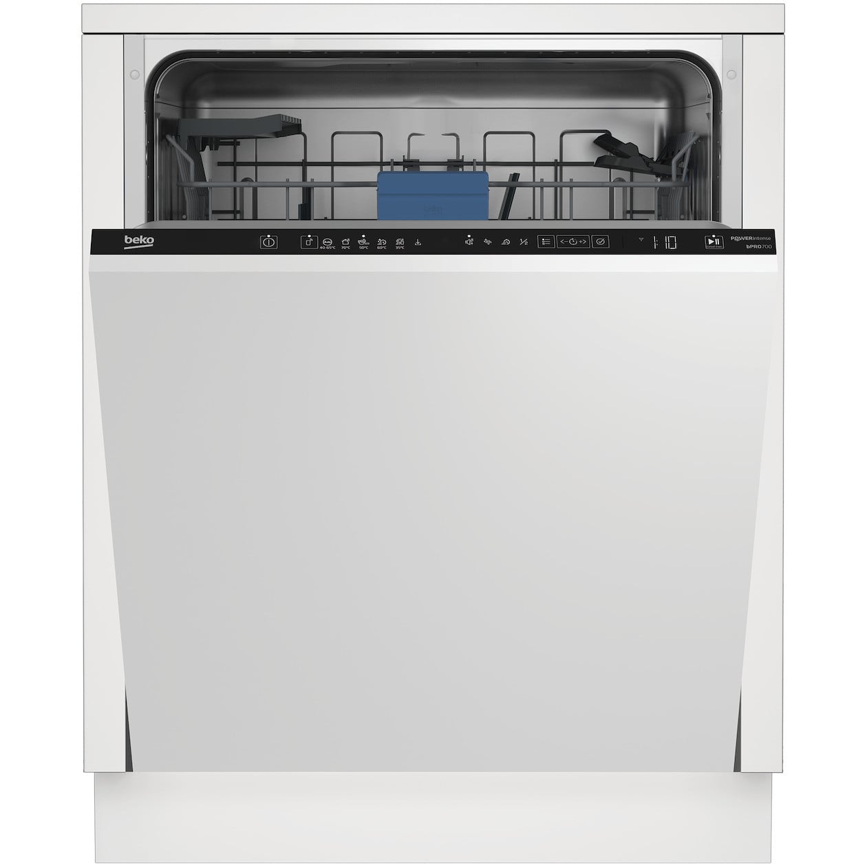 Beko BDIN37440WP PowerIntense Volledig geïntegreerde vaatwasser