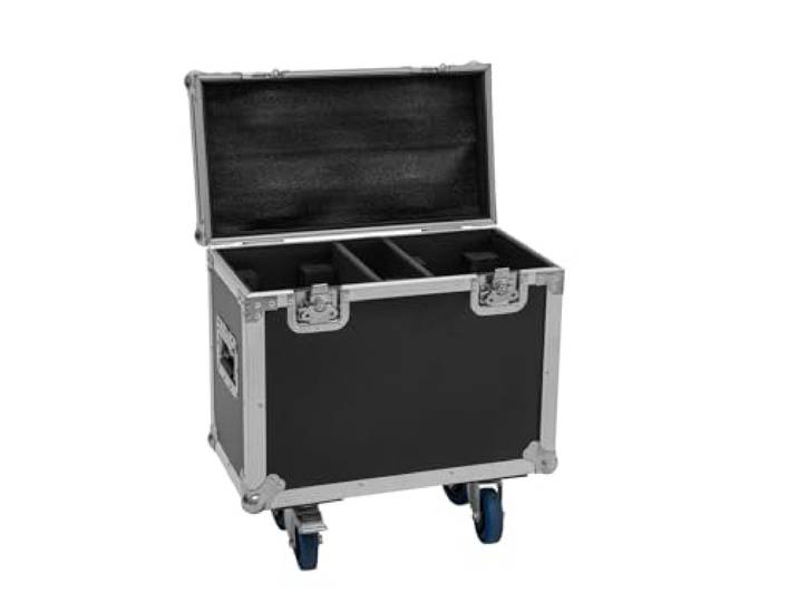 Eurolite Roadinger Flightcase 2 x TMH-B120 mit Rädern