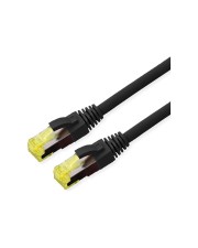 ROLINE Aussen-S/FTP-Patchkbl Kat.6A/Kl.EA 5m schwarz FTP PIMF SFTP 5 m low-smoke zero-halogen (21.15.0755)