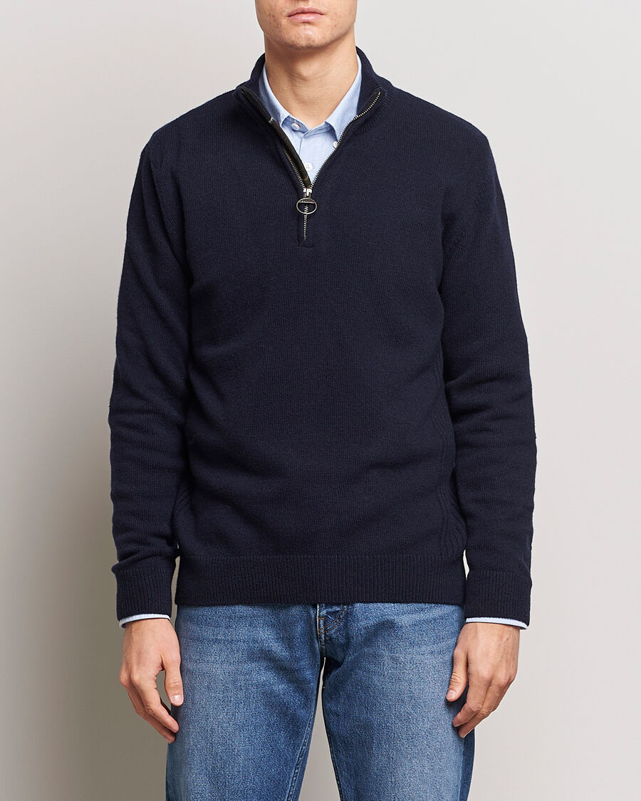Barbour Lifestyle Holden Half Zip Navy men XXL Blå