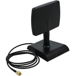 Delock WLAN WiFi 6 Antenne RP-SMA Stecker 4 - 6 dBi (WLAN), Netzwerkantenne