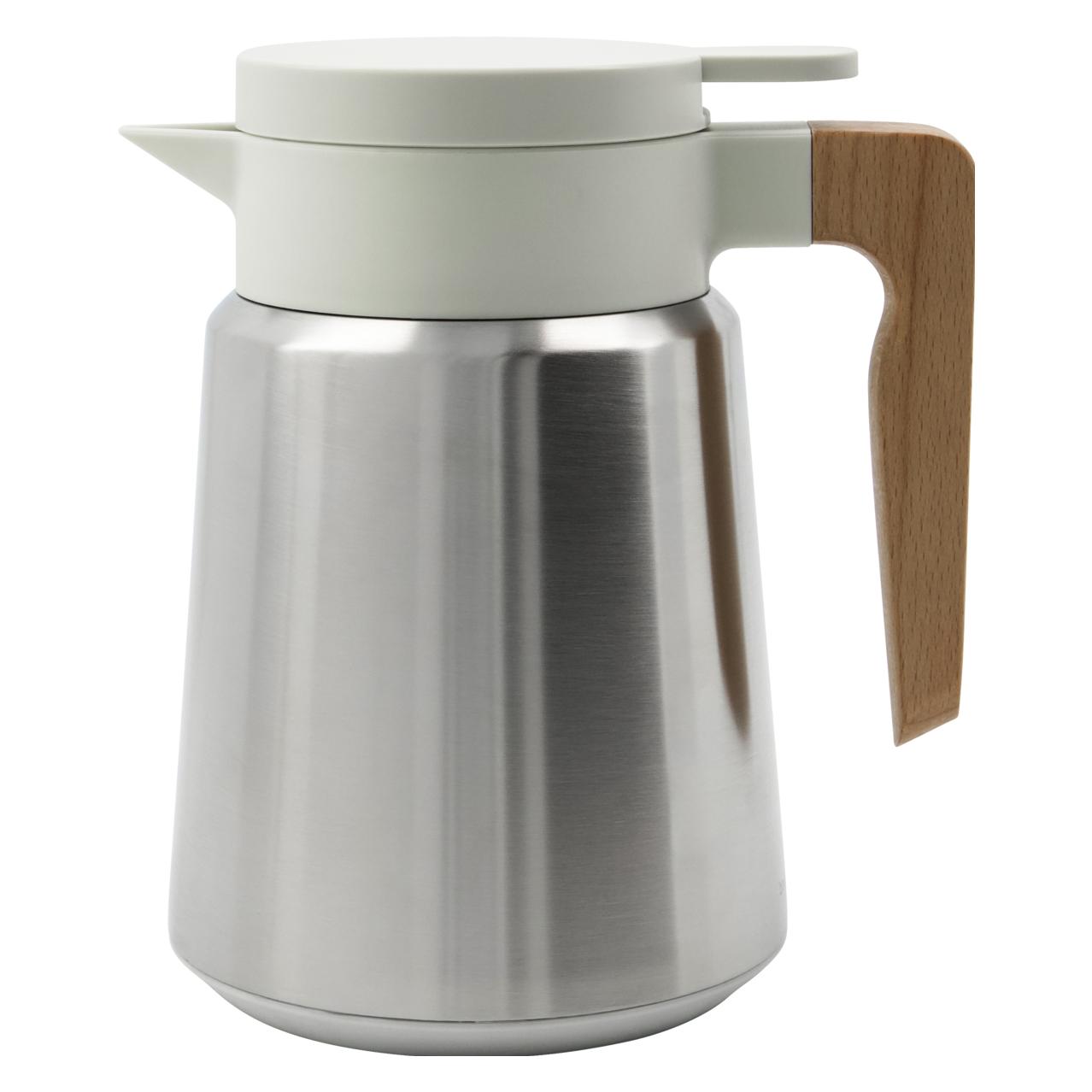 House Doctor Thermos, HDCole, Silver, Off-white (1 l) (9900002362)