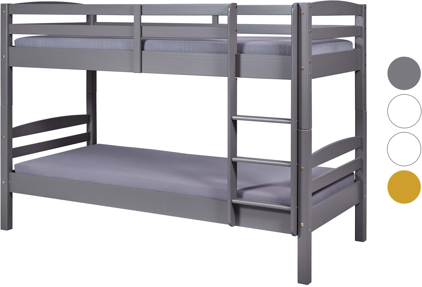 INTER LINK Kinder Etagenbett »Annika«, mit extra breiten Trittstufen