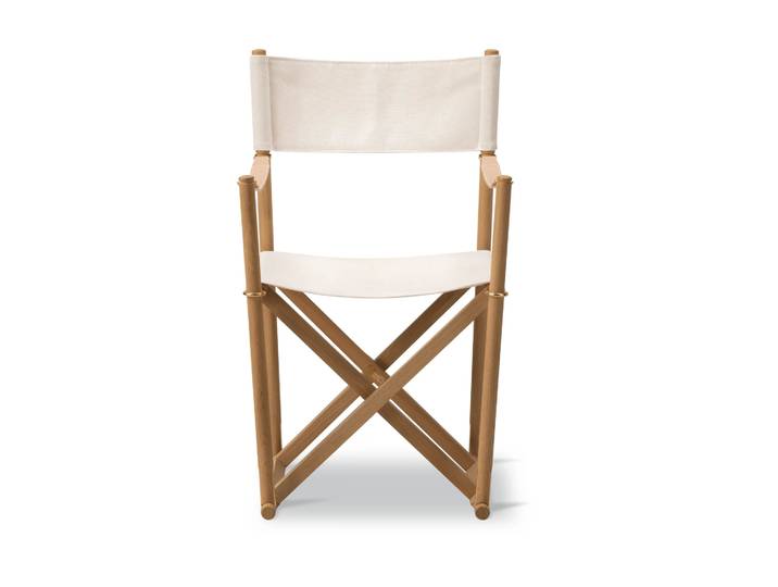 Fredericia Furniture MK16 Folding Chair Stuhl Off white-geölte Eiche