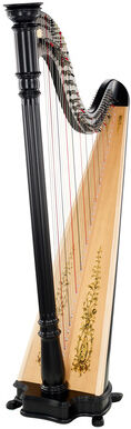 Lyon & Healy Prelude 40 Lever Harp EB Ebony