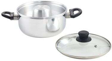 IMUSA 8in Aluminum Flan Double Boiler/Bano Maria