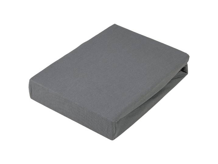 Novel Topper-Spannleintuch Toledo, Anthrazit, 180x220 cm, in Übergrößen erhältlich, für Topper geeignet, Heimtextilien, Bettwäsche & Leintücher, Leintücher, Spannleintücher Topper