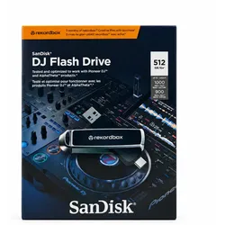 SanDisk DJ Flash Drive 512 GB USB-Stick mit USB-C und USB-A