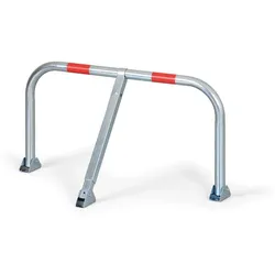 Klappbare Parkplatzsperre, bogen, Höhe 430 mm