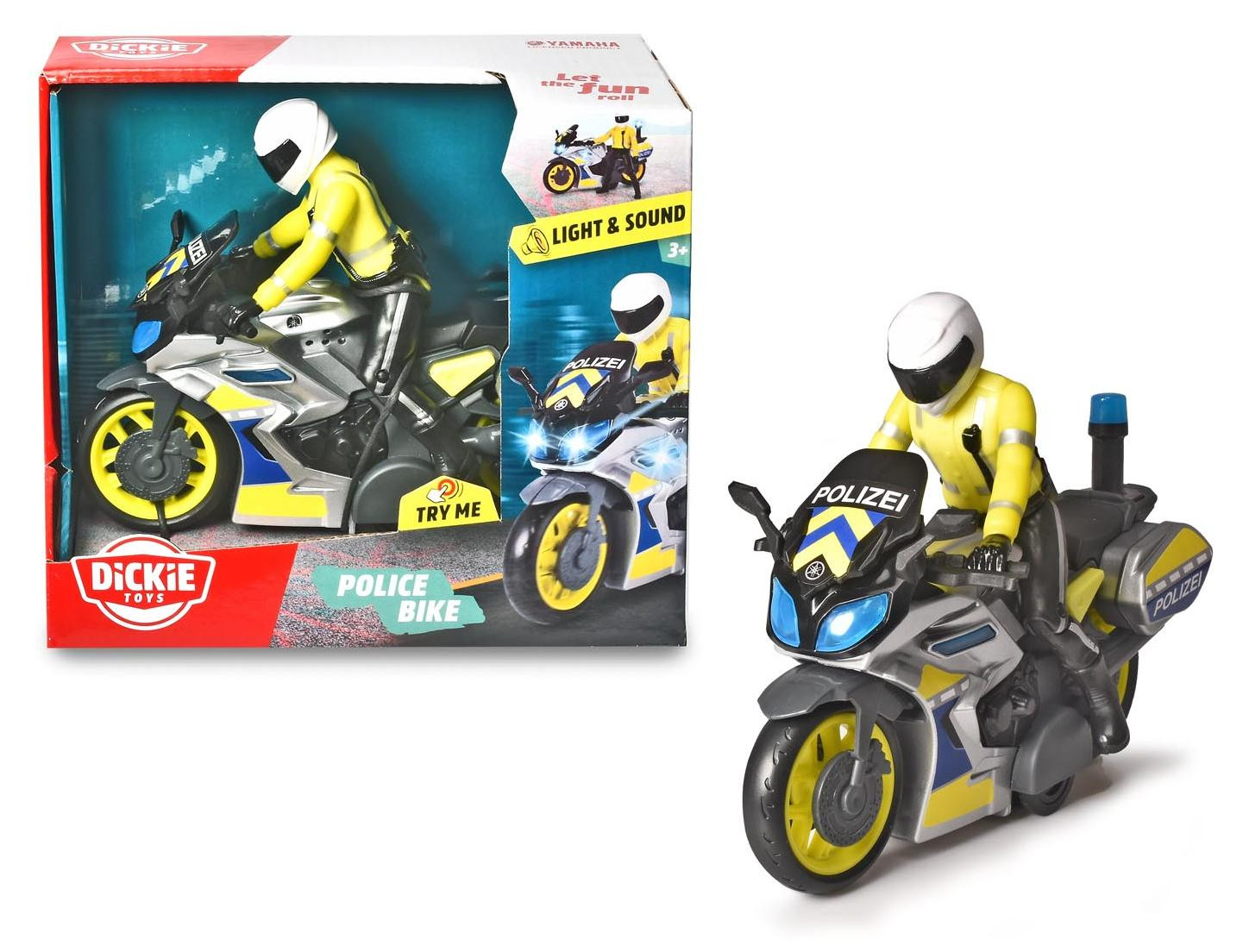 Dickie Toys Politie motorfiets 203712018