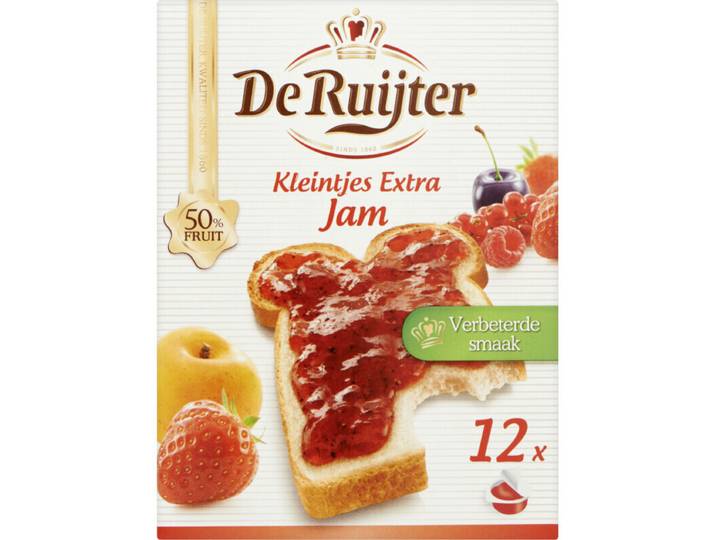 De Ruijter kleine jam - 12 stuks