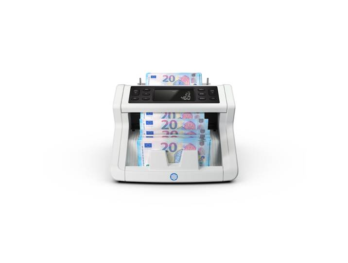 Safescan 2265 Compteuse de billets non triés avec détection de faux - 5 points de contrôle - Gris
