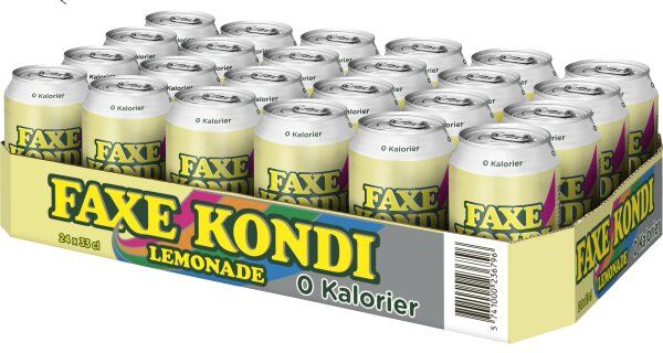 Faxe Kondi Lemonade 0 Kalorier 33 Cl